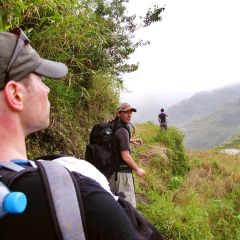 Wandern zu den Cambulo Reisterrassen