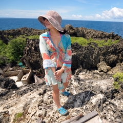 A high-point view of Lubang Island