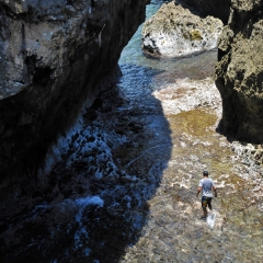 Explorando los acantilados